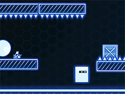 2D Neon Cube