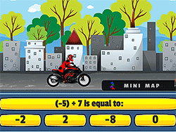 Bike Racing Math: Integers