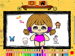 Chibi Doll Art Magic