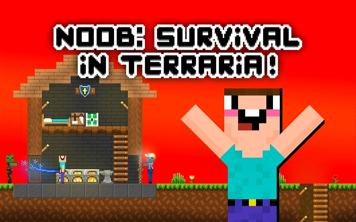 Noob: Survival in Terraria!