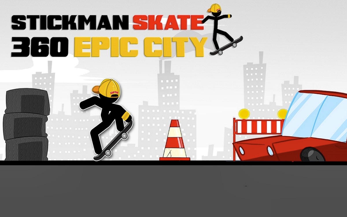 Stickman Skate : 360 Epic City