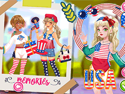 Teen American Girl