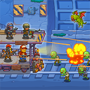 Tower Train: Zombie Defense 2D